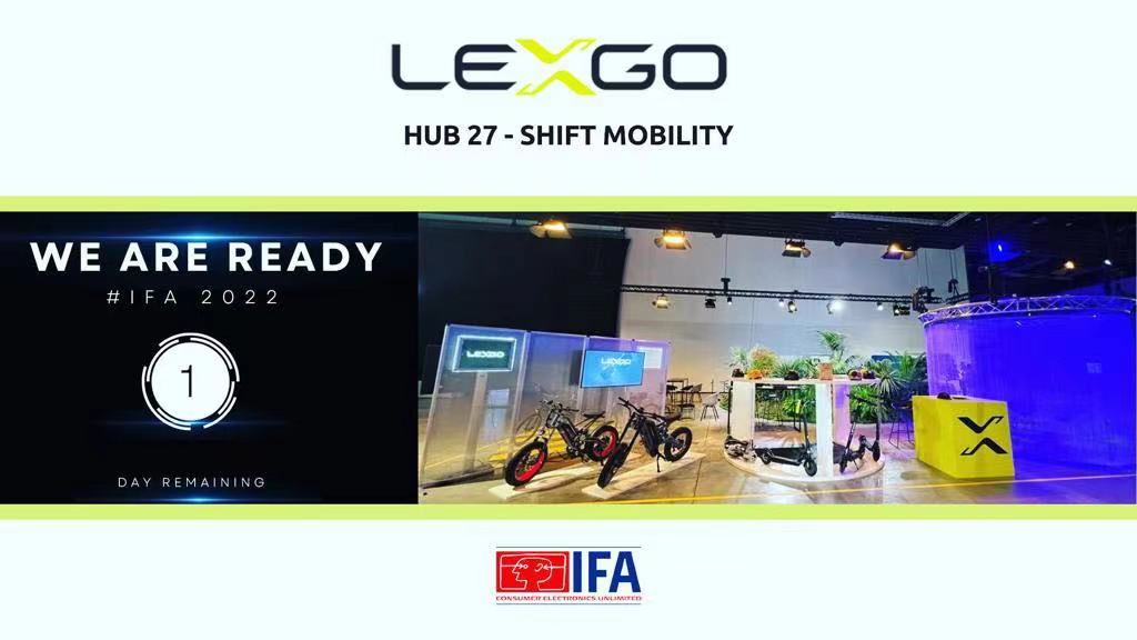 Lexgo Ifa Booth Lexgo's Impressive Showcase at IFA 2022 – lexgogogo